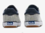schoenen Keds center iii slub gestreepte sneaker marine streep vrouwen 86BZ154 - Image 2
