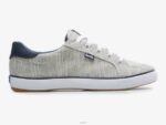schoenen Keds center iii slub gestreepte sneaker marine streep vrouwen 86BZ154