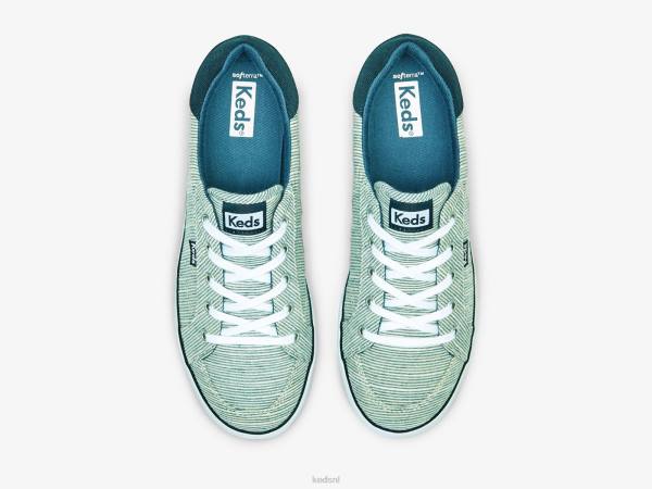 schoenen Keds center iii slub gestreepte sneaker marine streep vrouwen 86BZ154 - Image 3