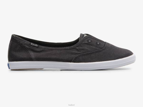 schoenen_keds_chillax_mini_twill_instapsneaker_zwart_vrouwen_86bz36.jpg schoenen Keds chillax mini twill instapsneaker zwart vrouwen 86BZ36 - Image 1