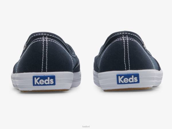 schoenen Keds de mini canvas slip-on sneaker marine vrouwen 86BZ7 - Image 2