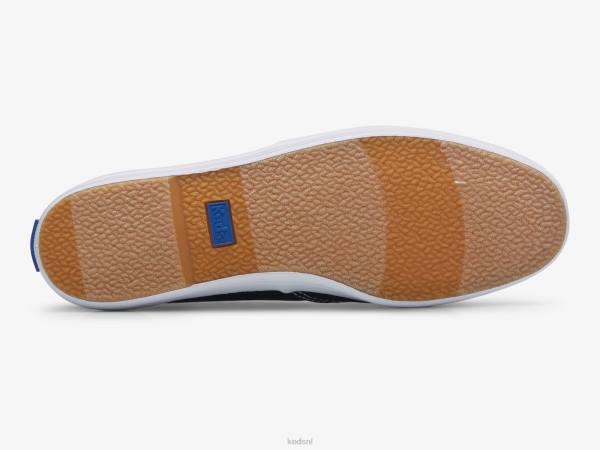 schoenen Keds de mini canvas slip-on sneaker marine vrouwen 86BZ7 - Image 4