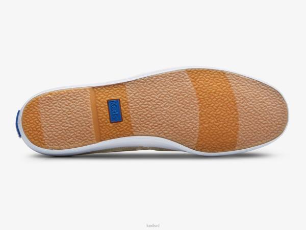 schoenen Keds de sneaker met ministippenprint bruin wit vrouwen 86BZ9 - Image 4