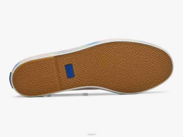 schoenen Keds driedubbele sneaker met abstracte bloemenprint wit multi vrouwen 86BZ172 - Image 4