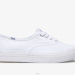 schoenen Keds driedubbele sneaker wit vrouwen 86BZ133