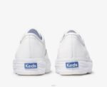 schoenen Keds driedubbele sneaker wit vrouwen 86BZ133 - Image 3