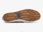 schoenen Keds dubbeldekker canvas aquarel bloemenprint slip op sneaker grijs paars vrouwen 86BZ64 - Image 5