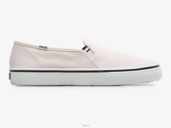 schoenen Keds dubbeldekker canvas slip op sneaker Het is roze vrouwen 86BZ66 - Image 1