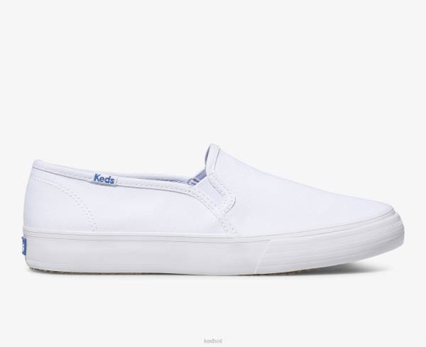 schoenen_keds_dubbeldekker_canvas_slip_op_sneaker_wit_vrouwen_86bz2.jpg schoenen Keds dubbeldekker canvas slip op sneaker wit vrouwen 86BZ2 - Image 1