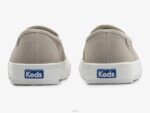 schoenen Keds dubbeldekker geperforeerde suède instapsneaker grijs vrouwen 86BZ68 - Image 2
