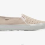 schoenen Keds dubbeldekker geperforeerde suède instapsneaker lichtroze vrouwen 86BZ69