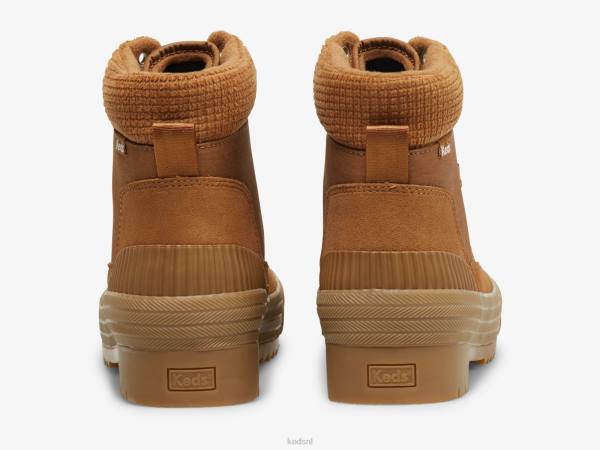 schoenen Keds fielder laars waterbestendig suède met thinsulate bruinen vrouwen 86BZ207 - Image 2