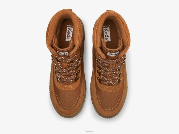 schoenen Keds fielder laars waterbestendig suède met thinsulate bruinen vrouwen 86BZ207 - Image 3