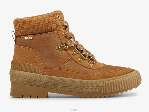 schoenen Keds fielder laars waterbestendig suède met thinsulate bruinen vrouwen 86BZ207 - Image 1
