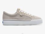 schoenen Keds jump kick duo perf suède sneaker grijs vrouwen 86BZ195