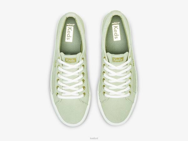 schoenen Keds jump kick duo perf suède sneaker grijs vrouwen 86BZ195 - Image 3