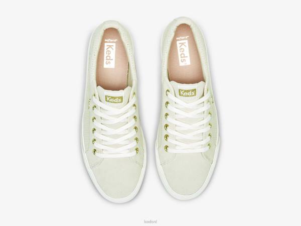 schoenen Keds jump kick duo perf suède sneaker lichtroze vrouwen 86BZ196 - Image 3