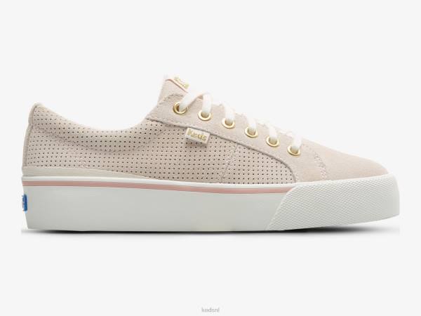 schoenen Keds jump kick duo perf suède sneaker lichtroze vrouwen 86BZ196 - Image 1