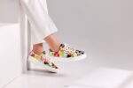schoenen Keds jump kick duo tropische print sneaker zwart koraal vrouwen 86BZ156 - Image 2
