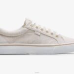 schoenen Keds jump kick linnen gevlekte sneaker havermout vrouwen 86BZ204