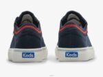 schoenen Keds jump kick rib gebreide kraag sneaker marine rood vrouwen 86BZ194 - Image 2