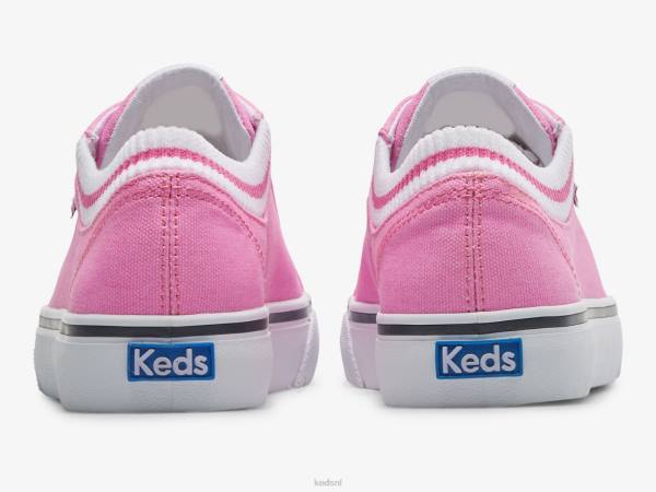 schoenen Keds jump kick rib gebreide kraag sneaker Neon roze vrouwen 86BZ193 - Image 2