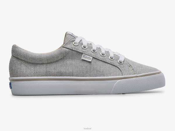 schoenen Keds jump kick textiel lineaire statische sneaker grijs vrouwen 86BZ205 - Image 1