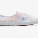 schoenen Keds kampioen abstracte print sneaker roze vrouwen 86BZ159