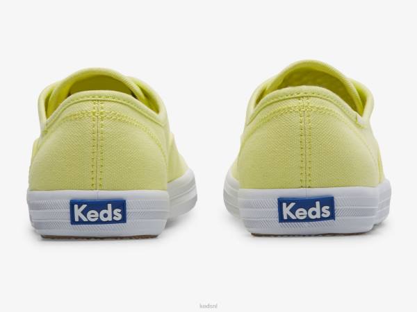 schoenen Keds kampioen canvas seizoensgebonden wasbare sneaker zonnige limoen vrouwen 86BZ174 - Image 2