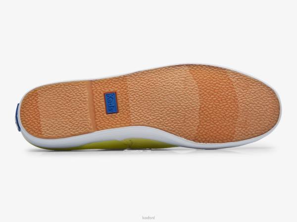 schoenen Keds kampioen canvas seizoensgebonden wasbare sneaker zonnige limoen vrouwen 86BZ174 - Image 4