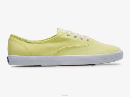 schoenen Keds kampioen canvas seizoensgebonden wasbare sneaker zonnige limoen vrouwen 86BZ174