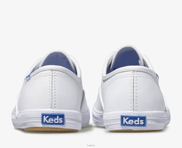 schoenen Keds kampioen cvo sneaker leer wit leer groot kind 86BZ229 - Image 2