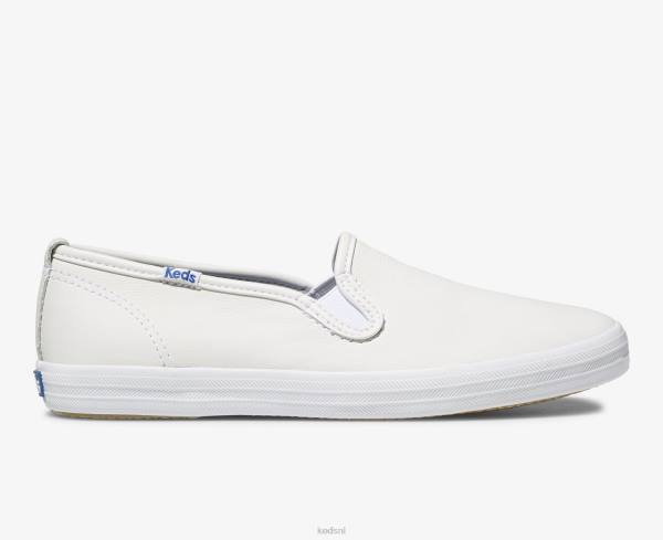 schoenen_keds_kampioen_leren_instapsneaker_wit_vrouwen_86bz25.jpg schoenen Keds kampioen leren instapsneaker wit vrouwen 86BZ25 - Image 1