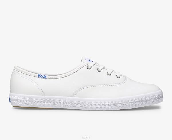 schoenen_keds_kampioen_originele_leren_sneaker_wit_vrouwen_86bz111.jpg schoenen Keds kampioen originele leren sneaker wit vrouwen 86BZ111 - Image 1
