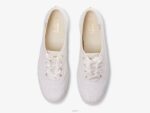 schoenen Keds kampioen pailletten sneaker gebroken wit vrouwen 86BZ179 - Image 4