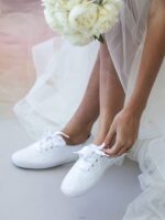 schoenen Keds kampioen pailletten sneaker wit vrouwen 86BZ178 - Image 2