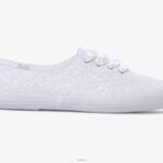 schoenen Keds kampioen pailletten sneaker wit vrouwen 86BZ178