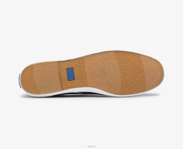 schoenen Keds kampioen prestatie. sneaker van biologisch katoen diepe marine vrouwen 86BZ110 - Image 6