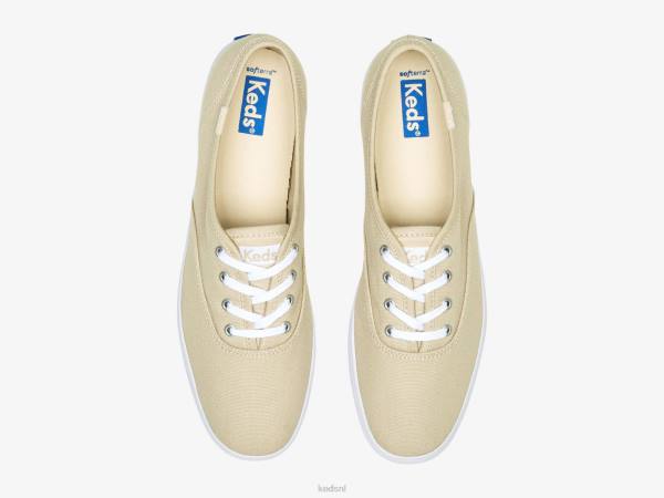 schoenen Keds kampioen prestatie. sneaker van biologisch katoen havermout vrouwen 86BZ149 - Image 3