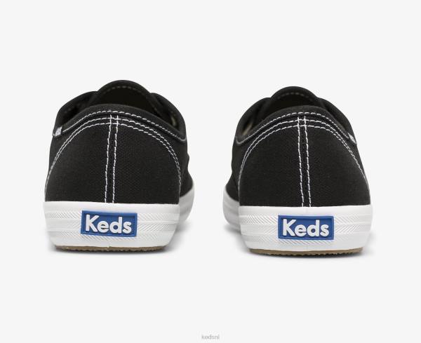schoenen Keds kampioen prestatie. sneaker van biologisch katoen zwart vrouwen 86BZ109 - Image 3