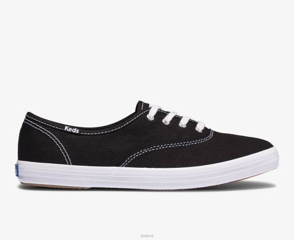 schoenen Keds kampioen prestatie. sneaker van biologisch katoen zwart vrouwen 86BZ109 - Image 1
