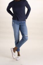schoenen Keds kampioen wimpel lederen sneaker gebroken wit vrouwen 86BZ132 - Image 2