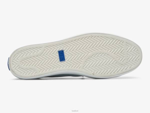schoenen Keds kickback canvas sneaker met stippenprint lichtblauw zilver vrouwen 86BZ62 - Image 4
