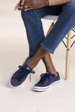 schoenen Keds kickstart-sneaker marine vrouwen 86BZ123 - Image 4