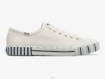 schoenen Keds kickstart sneaker met tennisstrepen witte marine vrouwen 86BZ203