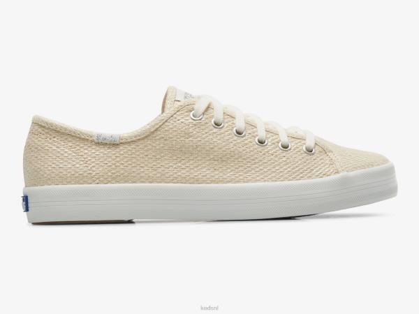 schoenen Keds kickstart sneaker van metallic textiel natuurlijk zilver vrouwen 86BZ175 - Image 1