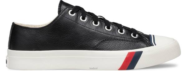 schoenen_keds_royal_lo_klassieke_leren_sneaker_zwart_uniseks_86bz135.jpg schoenen Keds royal lo klassieke leren sneaker zwart uniseks 86BZ135 - Image 1
