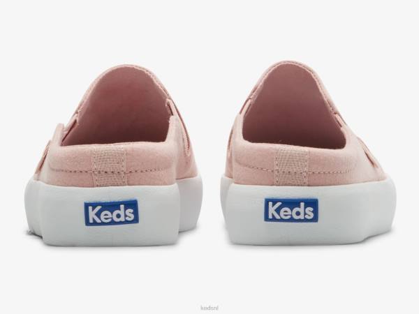 schoenen Keds terugslag muilezel crêpe slip op sneaker mauve vrouwen 86BZ50 - Image 2