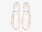 schoenen Keds triple kick canvas jute foxing sneaker wit neonroze vrouwen 86BZ167 - Image 3