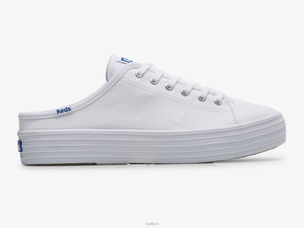 schoenen_keds_triple_kick_mule_canvas_instapsneaker_wit_vrouwen_86bz48.jpg schoenen Keds triple kick mule canvas instapsneaker wit vrouwen 86BZ48 - Image 1